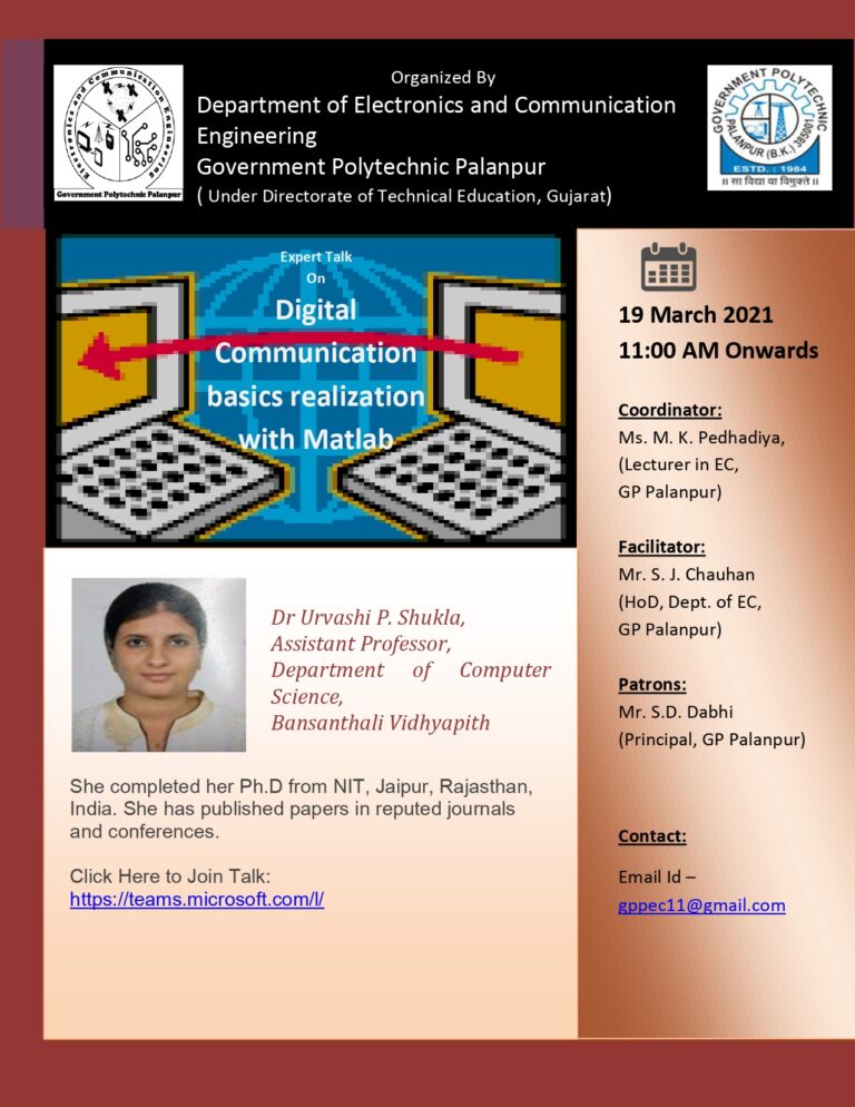 Expert Lecture: Digital Communication Basic Realization with MATLAB